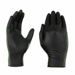 1st Choice Black Nitrile Disposable Exam/Medical Gloves 3 Mil, Latex-Free, 100
