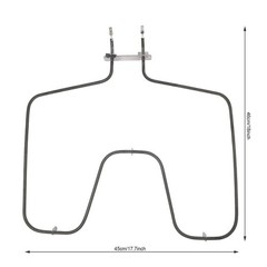 WB44K10001 Range Oven Bake Unit Lower Heating Element for GE AP2030964 PS249238