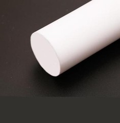 Dia 1.378 inch (35.5mm) ±10% Length 4 inch (100mm) PTFE Round Rod Bar