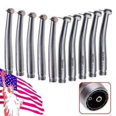 10 PCS NSK Pana Max Style Dental High Speed Turbine Handpiece Push Button 2Holes
