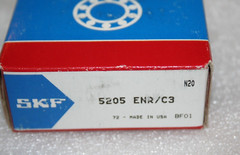 SKF 5205 ENR/C3 Angular Contact Bearing w/ Snap Ring – NEW UNOPENED –