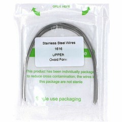 50 Packs Dental Orthodontic Stainless Steel Rectangular Arch wires 16×16 Upper