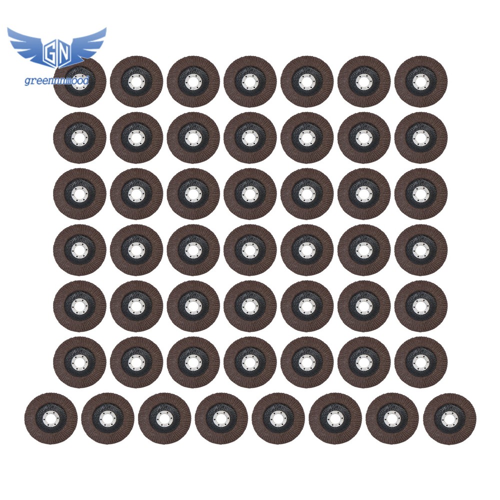 50PCS Premium Zirconia Flap Disc Sanding Grinding 4-1/2″ × 7/8″ 40 Grit