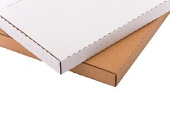 50 Pack LP Mailers, 12.8×12.8×1 inch Vinyl Record Shipping Boxes