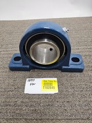2-Bolt Base Pillow Block Bearing Heavy Duty Blue Silver UC215-47 P215