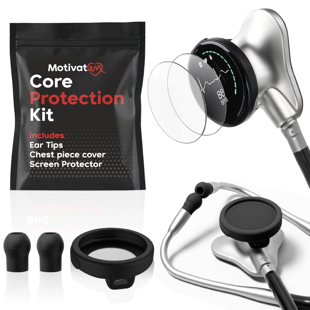 Core Protection Kit for EKO 500 Digital Stethoscope – Silicone…