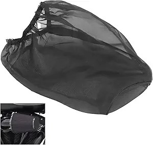 Waterproof Air Filter Rain Sock Dustproof Protective Cover for Color: Black#L