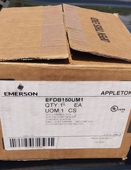 Appleton EFDB150UM1 Emergency Stop Push Button Red Explosionproof