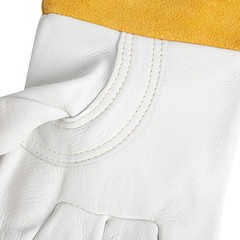 Tillman 1325 Goatskin TIG Welding Glove Reinforced Thumb Fingertip, X-Small