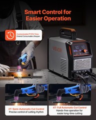 VEVOR Plasma Cutter 50A Non-Touch Pilot Arc Plasma Cutting Machine 110V/220V