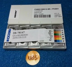 SECO CNMG190612-M5 TP2501 CARBIDE INSERTS 10 PCS