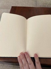 Archer And Olive Notes From Nature Blue Floral A5 Notebook Dot Grid