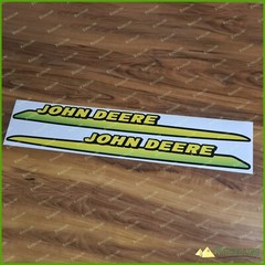 John Deere LX277 Stripes Lower Hood Laminated Decals Stickers Set M126051 Set