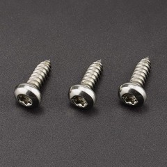 50 Pcs #14 x 3/4 Torx Pan Head Sheet Metal Screws with Bit, 304 Stainless Ste…