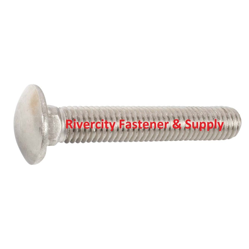 3/8-16×1-1/2 Stainless Carriage Bolts 3/8×16 x 1-1/2″ Screws 3/8-16 x 1.5