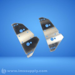 TE-2635-30-M40-79 Pack of 2 Steel Flat Plates FNIP