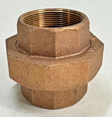 2″ 125 lb. Brass Union Female NPT (FIP) Both Ends