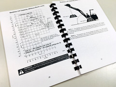Case 580C Tractor Loader Backhoe Owners Operators Manual Coil Bound