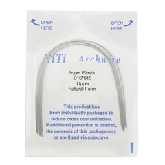 Dental Orthodontic Niti Arch Wire Elastic Rectangular Round Arcos de Ortodoncia