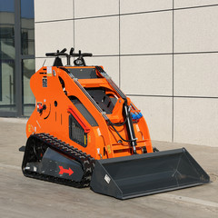 2026 Brand New 24HP Mini Skid Steer Stand-on Three-stage pump Twin cylinder