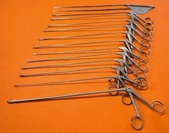Karl Storz Pilling Laryngeal Instrument Set 14 Pcs w Sterilization Case ENT