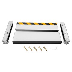 Aluminum Alloy Flood Barrier for Garage & Home – 15.7in × 31.5in