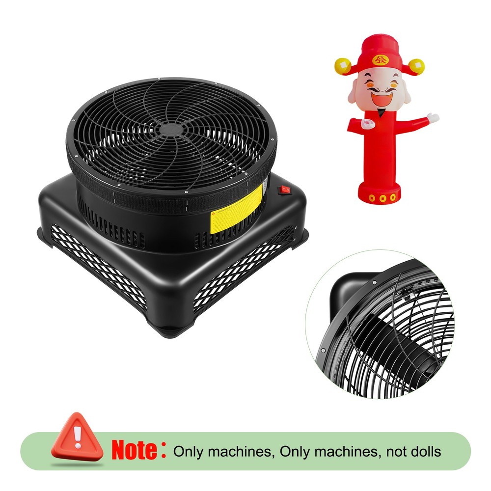 Air Blower Fit Waving 18inch Diameter Inflatable Tube Man 2800 /3400r/min