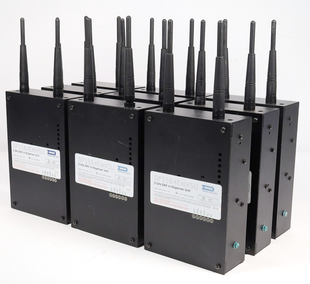 (Lot of 9) Dover Fueling Solutions DFS584EMVSU 5 GHz EMV In-Dispenser Unit