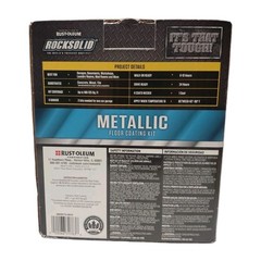 Rust-Oleum Rock Solid Garage Floor Coating Kit Amaretto Metallic
