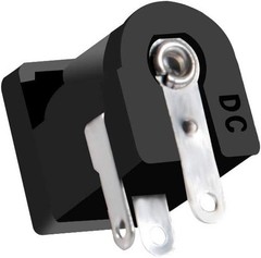 20pcs 3 Pin DC Power Connector PCB Mount Female Plug Jack DC005 5.5×2.1mm