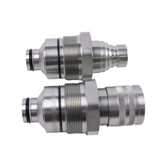 Flat Face Coupler Kit 373-6967 373-6968 for Caterpillar 232D 236D 242D 239D 259D