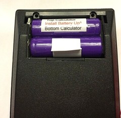 Hewlett Packard Calculator Battery 2800 maH for HP-31E,32E,33E,33C,34C,37E 38CE