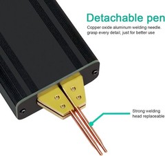Battery Spot Welder 5000mAh Battery Portable Led Spot Welder for 18650 26650