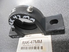 Pillow Block 47MM. Part #RAK-47MM. 2 Bolt Housing. IPTCI. Series 47. NEW!