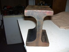 Heavy Duty 7/8″ Thick I-Beam Anvil Blacksmithing 7″ Tall, 5″ Length, 4.5″ Wide