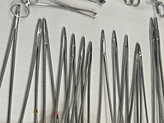 Assorted Lot of 108 Various Brand & Size Of OR Medical Surgical Instruments, S.S