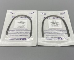 Dental Orthodontic Arch wire Super elastic Ni-Ti Round Rectangular Natural Form