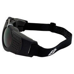 Birdz Eyewear Steam-Punk Motorcycle Goggles Premium Eye Protection with Dark
