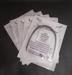 Dental Orthodontic Super Elastic Niti Round/Rectangular Arcos Arch Wires Natural