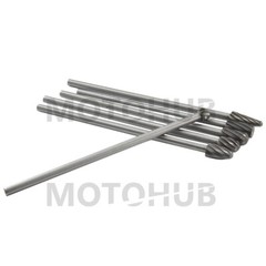 6pcs 1/4″ Tungsten Steel Carbide Burr Rotary Drill Bits Tools Cutter Files Set