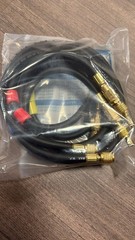 2 X Fieldpiece HR3B–1/4″Ball Valves Hose Set–3 Pack with Color Tags Free Ship US