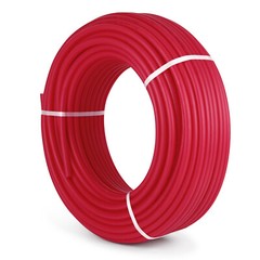 VEVOR 3/4″ x 300ft PEX Tubing Red Floor Radiant Heat Tube Pipe