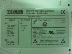 Phoenix Contact MINI-PS-100-240AC/24DC/1 DC Power Supply 24VDC 1A *Tested*