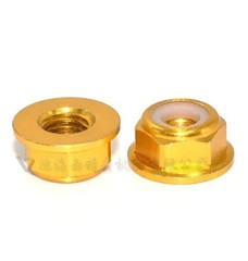 2-10PCS Aluminum Flange Nylon Lock Nuts M2-M8 for RC Model Parts Colorful