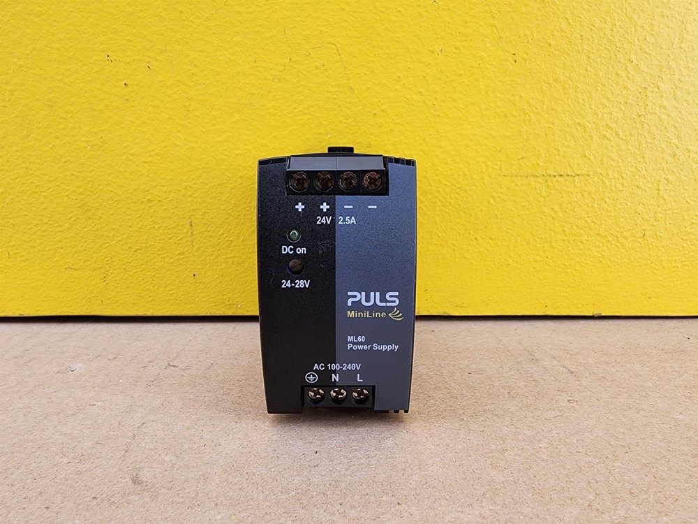 NEW Puls MiniLine ML60.241 DIN Rail Power Supply, 24V, 60W