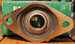 Fafner YCJT 1 Flanged Standard-duty Ball Bearing 1″ Bore 2-Bolt *FAST FREE SHIP*