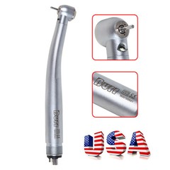 Dental Fiber Optic LED E-generator High Speed Handpiece 4Hole Midwest