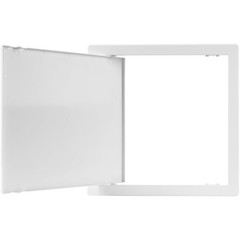 White 12×12 Inch ABS Plastic Square Wall Ceiling Drywall Access Panel Door