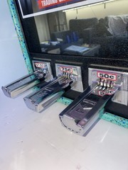 $1 Vend Teal 3 Column Sticker Tattoo Pokemon Card Vending Machine TCG Working
