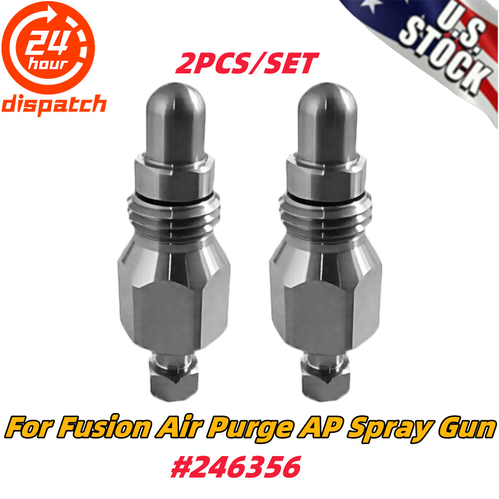 Spray Foam Gun fluid Valve Kit 246356 For Fusion Air Purge AP Spray Gun 2pcs